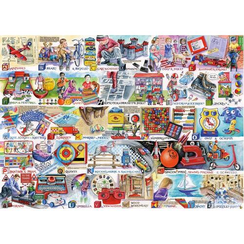 Gibsons - Space Hoppers & Scooters Puzzle  1000pc