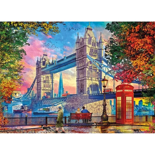 Gibsons - Clearing Skies Over Tower Bridge Puzzle 1000pc