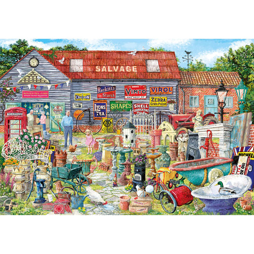 Gibsons - Pots & Penny Farthings Puzzle 2000pc