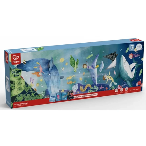 Hape - Ocean Life Puzzle 200pc