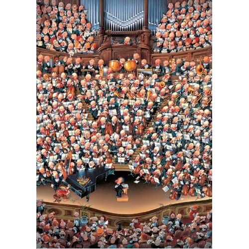 Triangular HY08660 Loup Orchestra 2000 Pc Heye Puzzles 