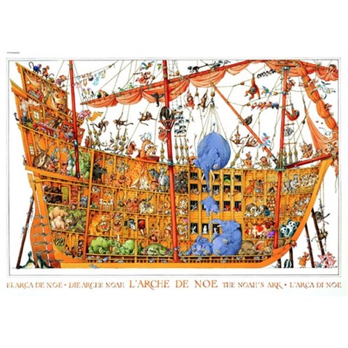 Heye - Loup, Noah's Ark Puzzle 2000pc