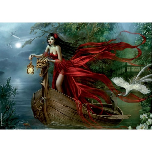 Heye - Ortega, Swans Puzzle 1000pc