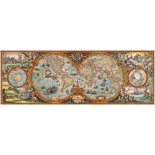 Heye - Hemisphere Map Panorama Puzzle 6000pc