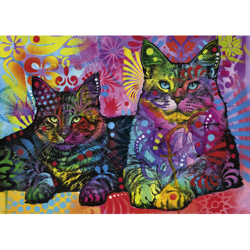 Heye - Jolly Pets, Devoted 2 Cats Puzzle 1000pc