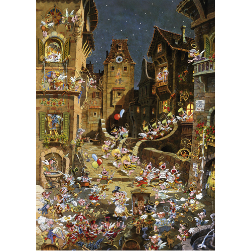 Heye - Romantic Town, By Night Puzzle 1000pc