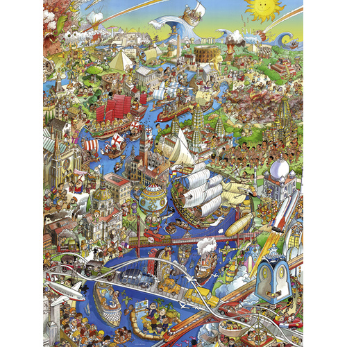 Heye - Prades, History River Puzzle 1500pc
