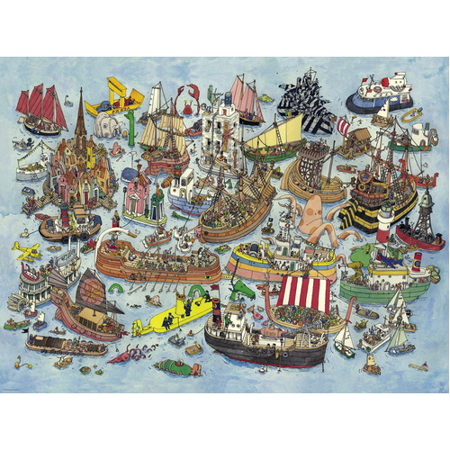 Heye - Adolfsson, Regatta Puzzle 1500pc