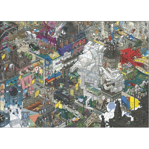 Heye - eBoy, Paris Quest Puzzle 1000pc