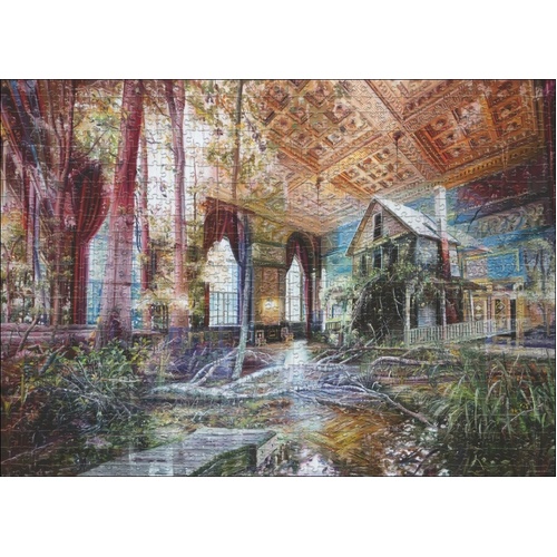 Heye - In/Outside, Intruding House Puzzle 1000pc