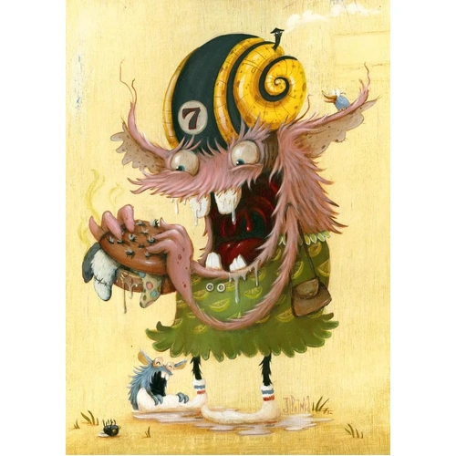 Heye - Zozoville, Junk Food Puzzle 1000pc