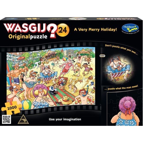 Holdson - WASGIJ? Original 24 A Very Merry Holiday! Puzzle 1000pc