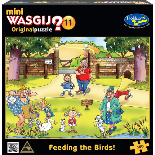 Holdson - Mini WASGIJ? Original 11 Feeding the Birds! Puzzle 100pc