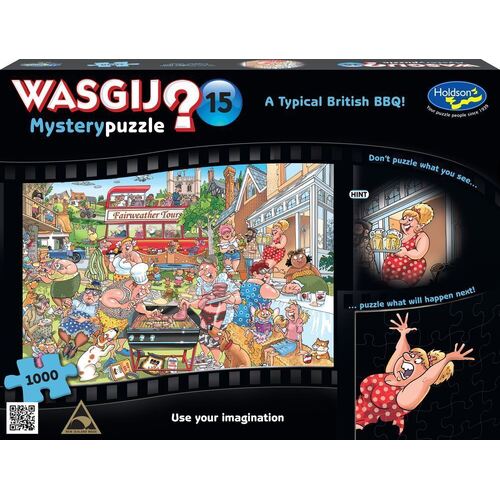 Holdson - WASGIJ? Mystery 15 A Typical British BBQ! Puzzle 1000pce
