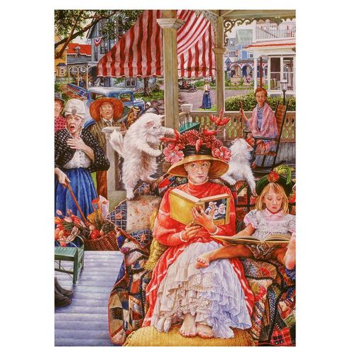 Holdson - What's She Thinking? - Cat in the Hat Puzzle 1000pc