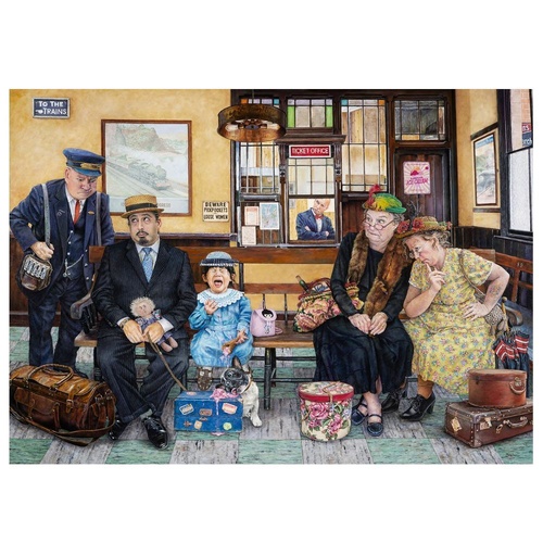 Holdson - What's She Thinking? - The Critics Puzzle 1000pc
