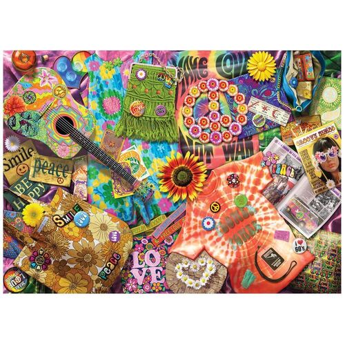Holdson - Treats 'n Treasures - Flower Power Puzzle 1000pc