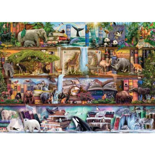 Holdson - Treat Yo' Shelf Amazing Animal Kingdom Puzzle 1000pc