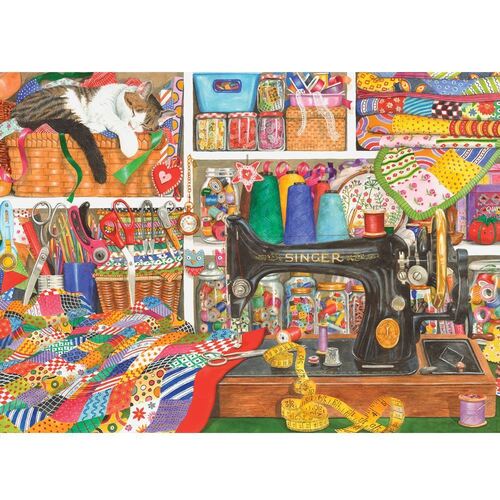Holdson - Artistic Flair - Quilt & Sew Puzzle 1000pc