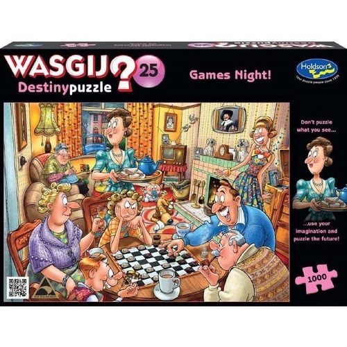 Holdson - WASGIJ? Destiny 25 Games Night! Puzzle 1000pc