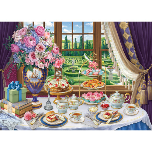 Holdson - Window Wonderland - English High Tea Puzzle 1000pc
