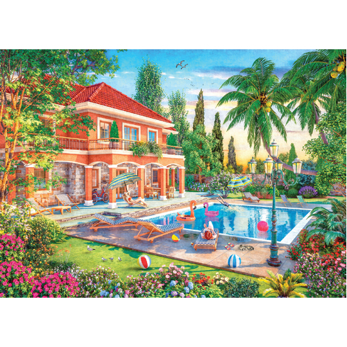 Holdson - House & Home - Sunny Villa Puzzle 1000pc