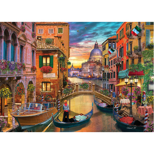 Holdson - Travel Abroad - Grand Canal of Venice Puzzle 1000pc