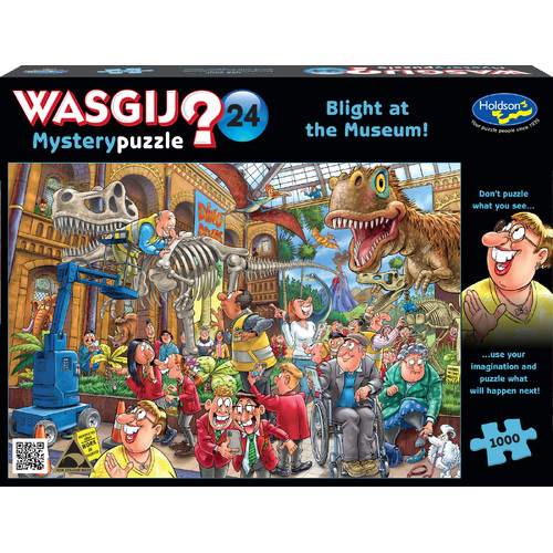 Holdson - WASGIJ? Mystery 24 Blight at the Museum Puzzle 1000pc