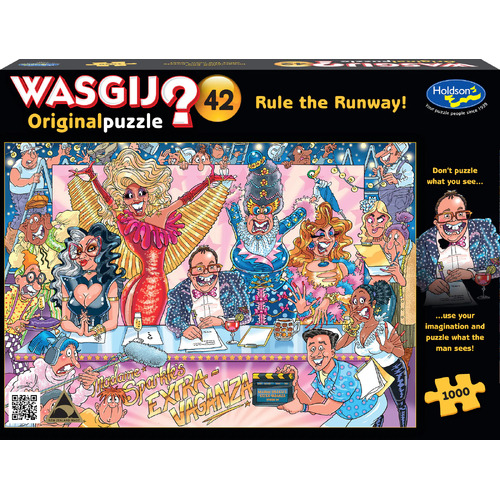 Holdson - WASGIJ? Original 42 Rule the Runway! Puzzle 1000pc