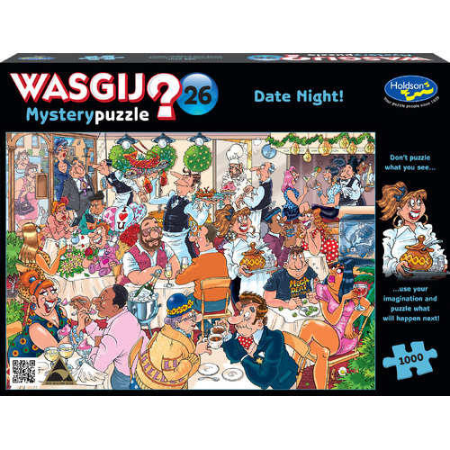 Holdson - WASGIJ? Mystery 26 Date Night Puzzle 1000pc
