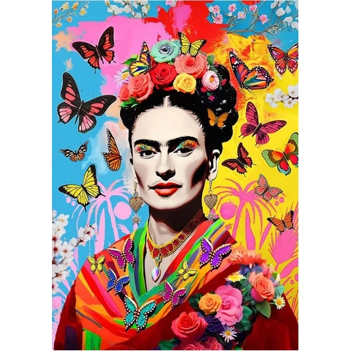 Holdson - Timeless Icons Frida Butterflies Puzzle 1000pc