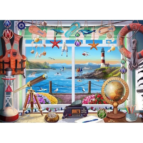 Holdson - Outside My Window - Mariners View Puzzle 1000pc