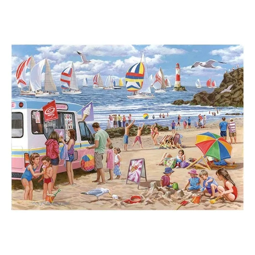 House of Puzzles - Regatta Day Large Piece Puzzle 500pc