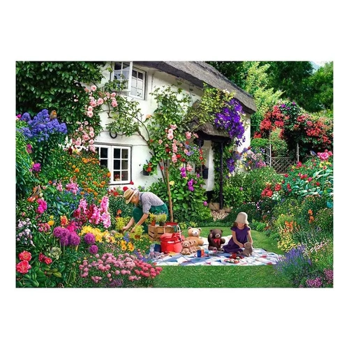 House of Puzzles - Teddy Bears Picnic Large Piece Puzzle 500pc