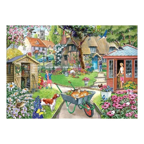 House of Puzzles - Bloomin Lovely Large Piece Puzzle 500pc