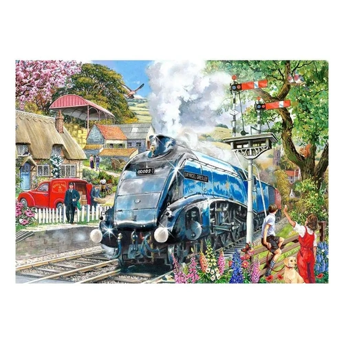 House of Puzzles - Knight Train Large Piece Puzzle 500pc