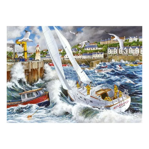 House of Puzzles - Storm Chased Puzzle 500pc (DAMAGED BOX)