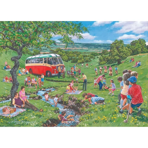 House of Puzzles - Sunday Picnic Puzzle 500pc