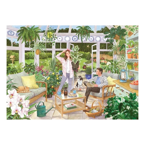 House of Puzzles - House Plant Heaven Large Piece Puzzle 500pc