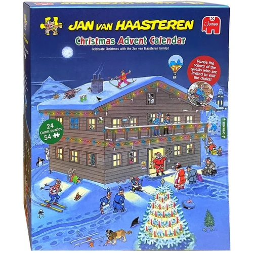 Jumbo - Jan Van Haasteren 2025 Christmas Advent Calendar (24 x 54 piece puzzles)
