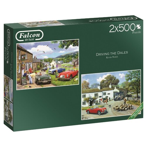Jumbo - Driving in the Dales Puzzle 2x500pc