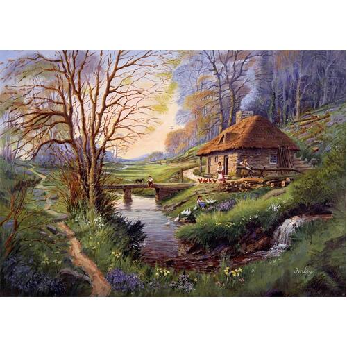 Jumbo - Cottage in the Woods Puzzle 1000pc