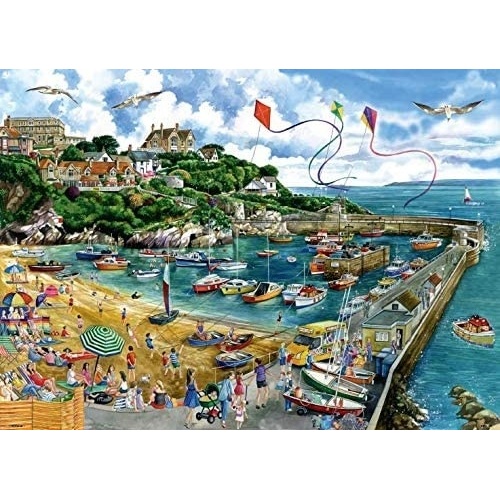 Jumbo - Newquay Harbour Puzzle 1000pc