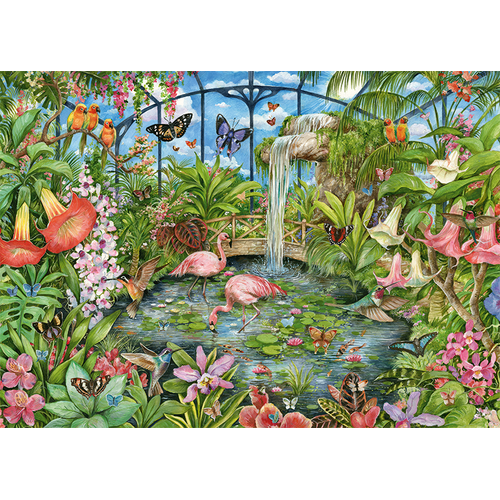 Jumbo - Tropical Conservatory Puzzle 1000pc
