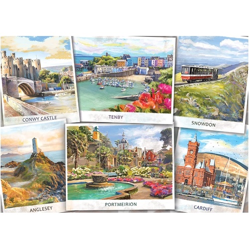 Jumbo - Welcome to Wales Puzzle 1000pc