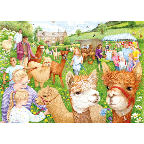 Jumbo - The Alpaca Farm Puzzle 1000pc