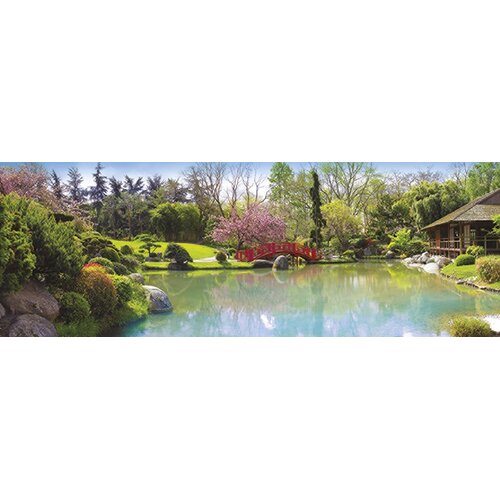 Jumbo - Colourful Garden Panorama Puzzle 1000pc