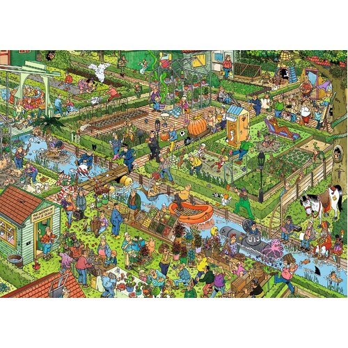 Jumbo - Jan Van Haasteren Vegetable Garden Puzzle 1000pc
