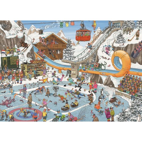 Jumbo - Jan Van Haasteren Winter Games Puzzle 1000pc