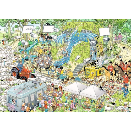 Jumbo - Jan Van Haasteren The Film Set Puzzle 1000pc